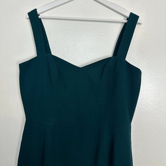 DRESS THE POPULATION Nicole Sweetheart Neck Cocktail Dress in Pine Size XX-Large - Picture 6 of 11